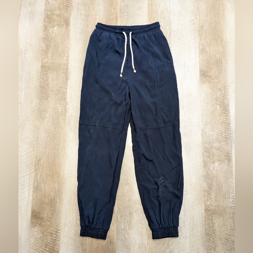 Zara Navy Blue Joggers with pockets
